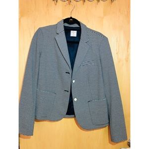 Pinstripe Gap Blazer